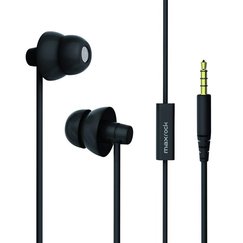 MAXROCK MAXROC Sleep Earplugs - Noise Isolating Ear Plugs Sleep Earbuds Headphones with Unique Total Soft Silicone Perfect for Insomnia, Side Sleeper, Snoring, Air Travel, Meditation & Relaxation(Black) - Image 1